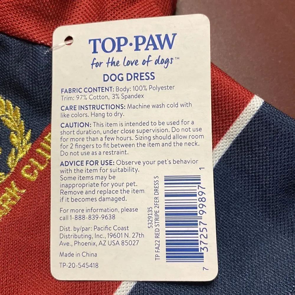 Preppy Dog Dress